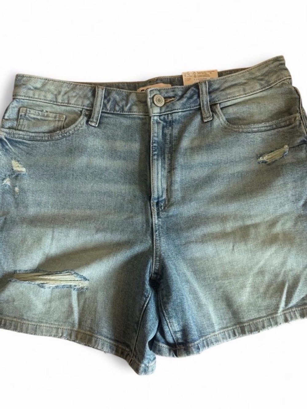 Distressed Denim Women’s Shorts